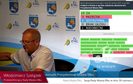 Prezydent Ełku otrzymał absolutorium