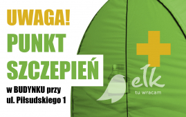 From August 23, the possibility of vaccination also at 1 Piłsudskiego Street