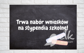 Złóż wniosek na stypendium szkolne