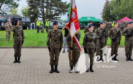 Ełk CEM from today with the banner