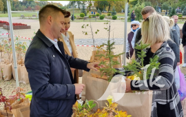 You give away the garbage - you get the tree