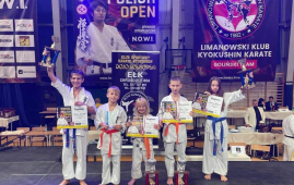 Młodzi karatecy z Ełku na podium