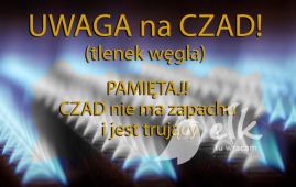 Uwaga na czad – tlenek węgla!