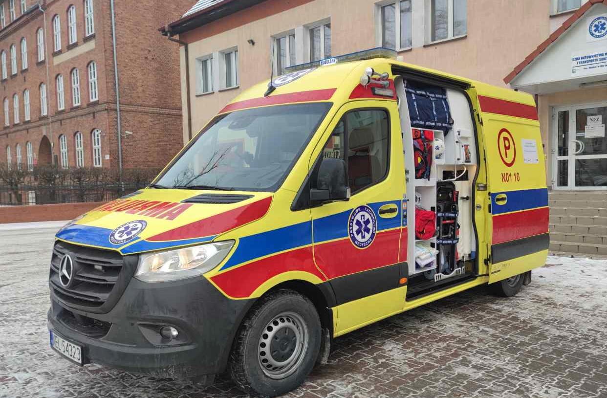 Nuova ambulanza a Ełk "Pro-Medice"