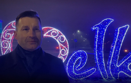 New Year's greetings from Tomasz Andrukiewicz, President of Ełk