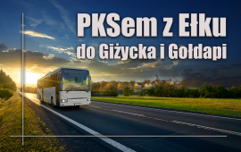In autobus da Ełk a Gołdap e Giżycko