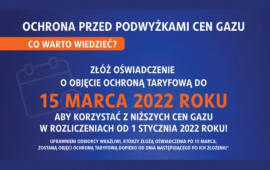 Protezione tariffaria – prezzi del gas in istituzioni sensibili