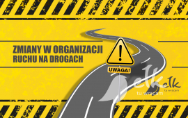 Chiusura del passaggio su Towarowa Street