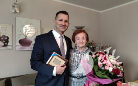 100 anni della signora Kazimiera