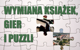 Scambio di libri, giochi e puzzle