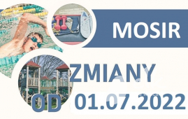 Zmiany w pracy obiektów MOSIR