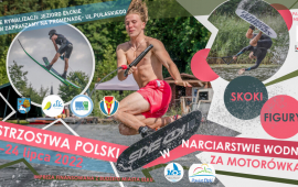 Campionati polacchi di sci nautico dietro un motoscafo