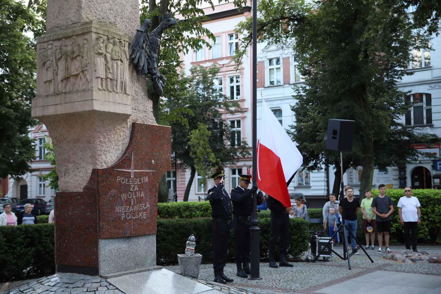 Il popolo di Ełk ha commemorato la rivolta di Varsavia