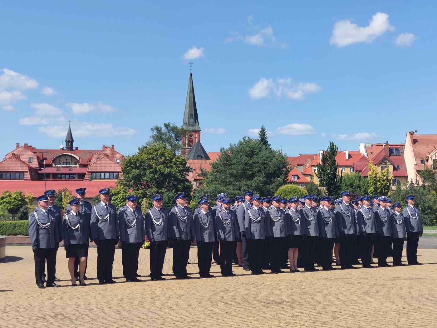 Giornata della polizia distrettuale a Ełk