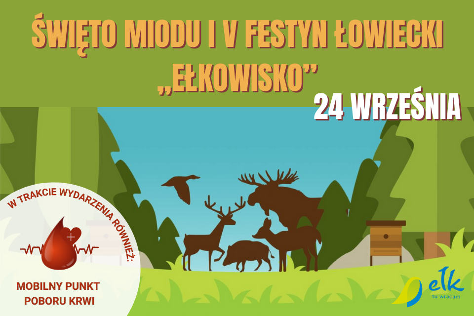 Фестиваль меда и V Фестиваль охоты "Ełkowisko"