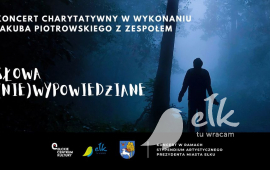 Koncert "słowa (nie)wypowiedziane" - Jakub Piotrowski z zespołem