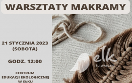 Bezpłatne warsztaty makramy w CEE