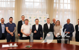Presentazione di una sovvenzione nel campo dello sviluppo sportivo a Ełk