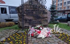 Ełczanie oddali hołd ofiarom zbrodni katyńskiej i katastrofy smoleńskiej