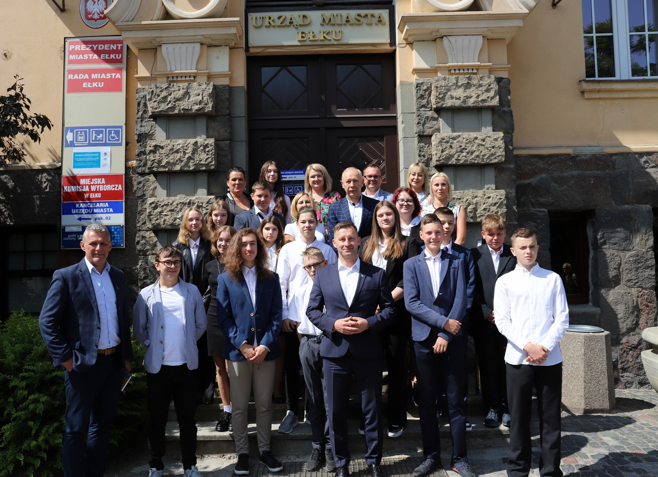 Sessione del Consiglio comunale dei bambini e dei giovani di Ełk