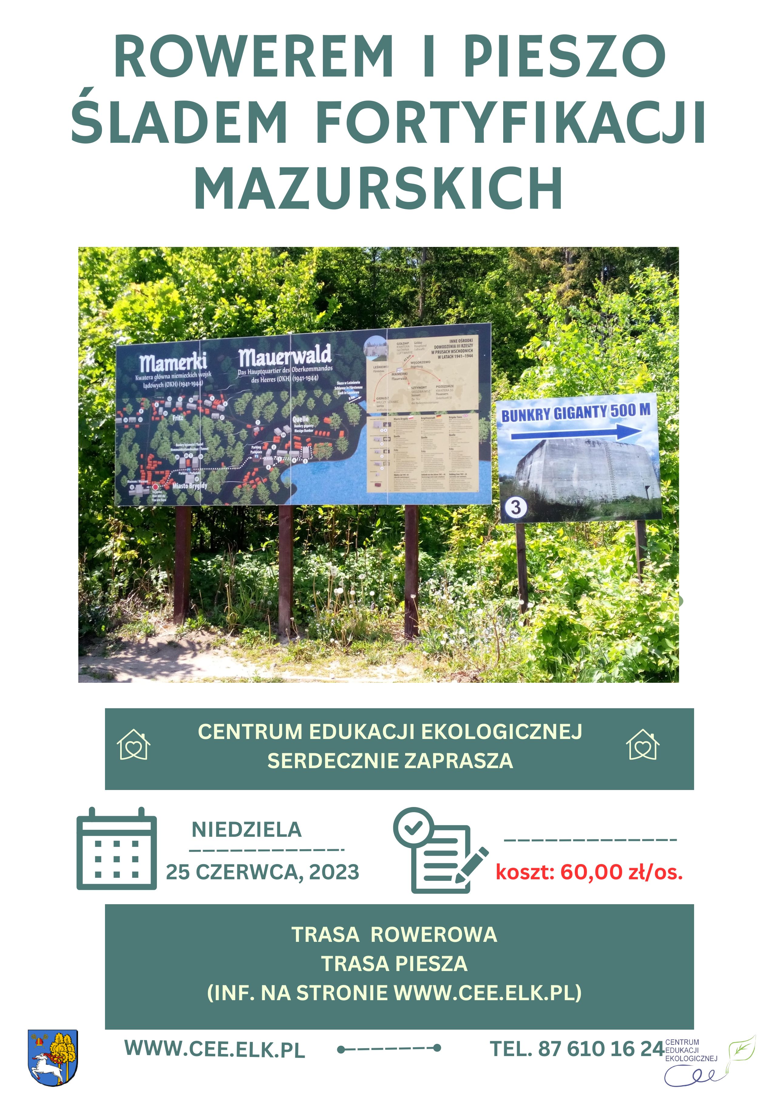 By bike and on foot in the footsteps of the Masurian fortifications