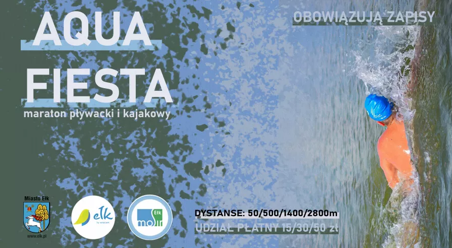 Aqua Fiesta. Swimming and canoeing marathon