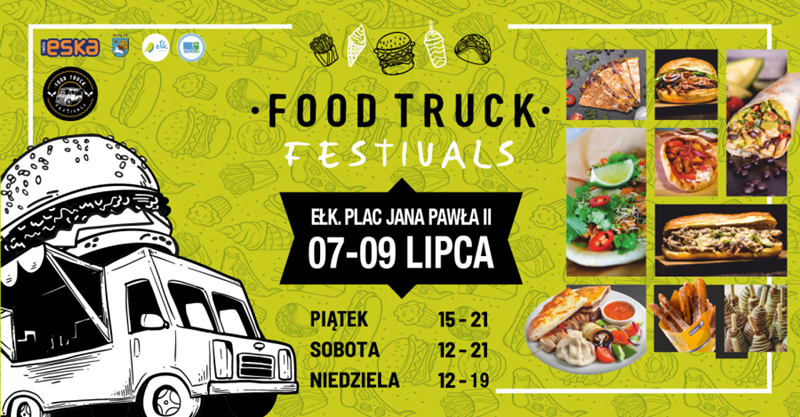 "Food Truck" festivaliai 2023 m. Ełk mieste