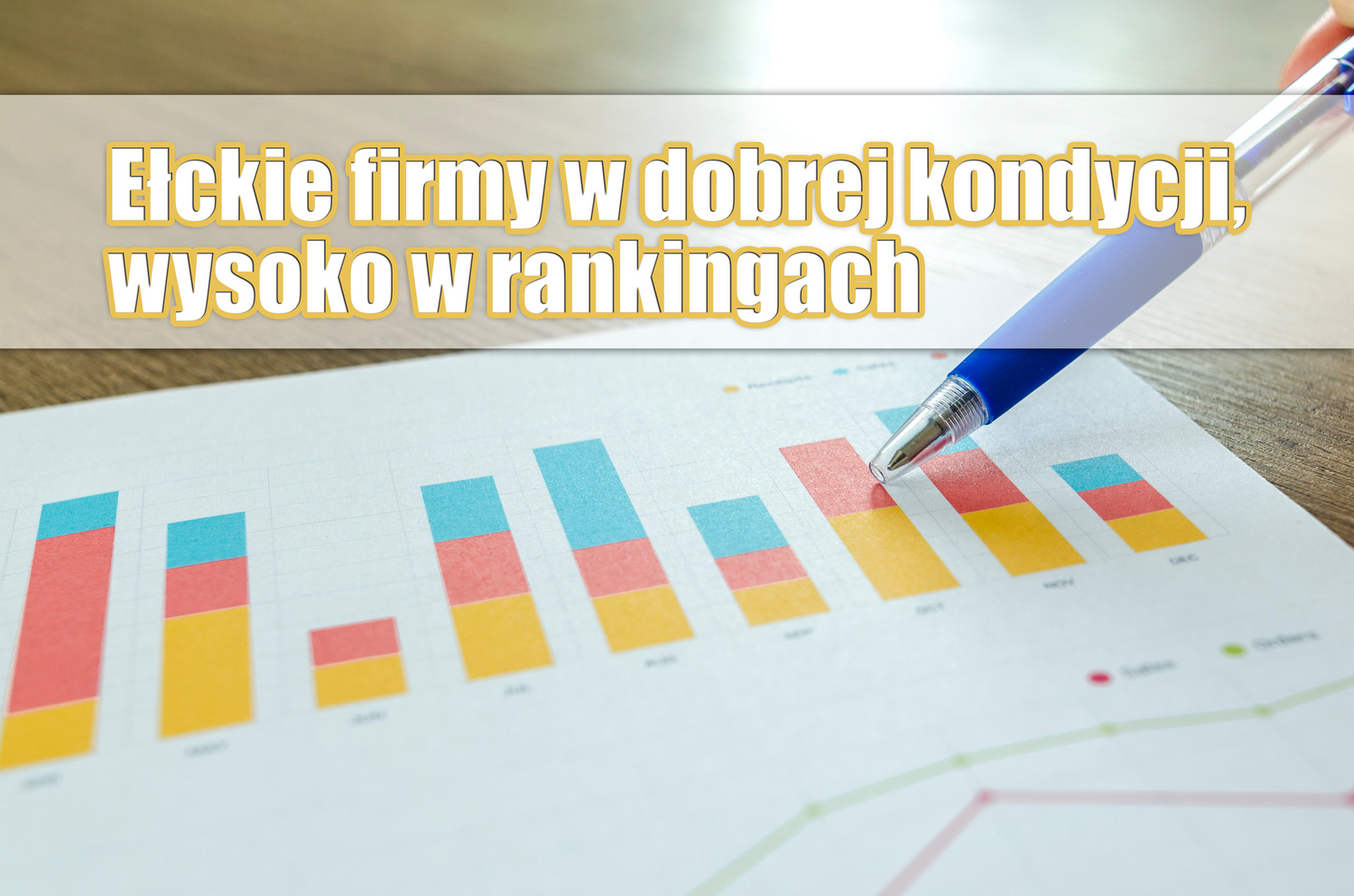 Ełk companies in good condition, high in rankings
