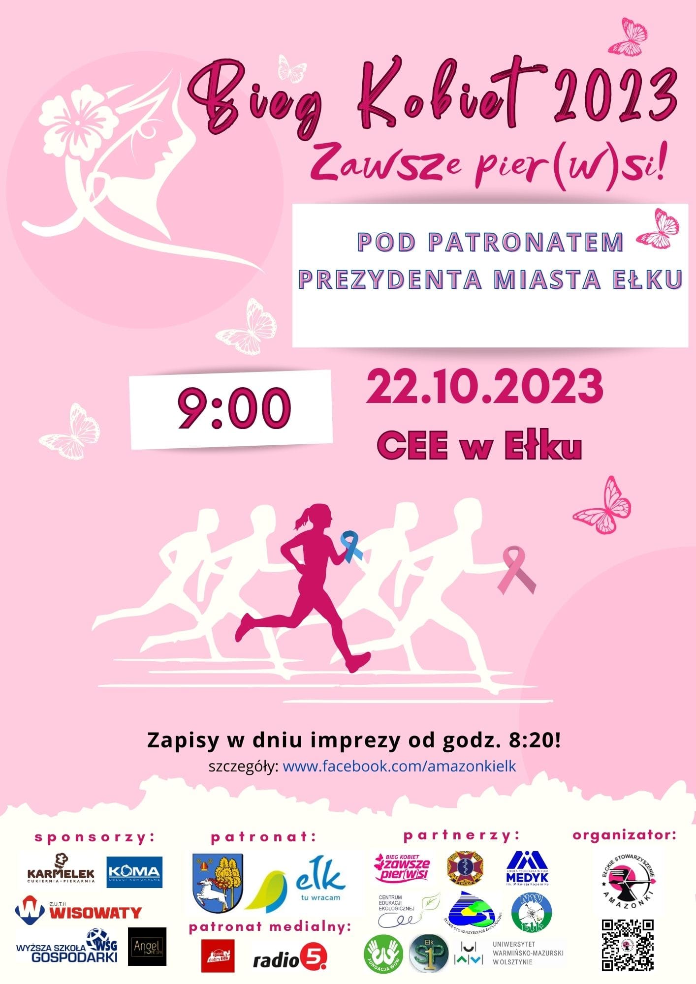 Women's Run 2023 as part of breast cancer prevention!