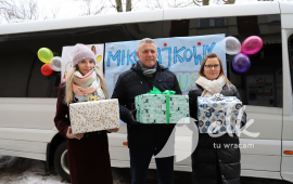 Gifts for Santa's bus donated