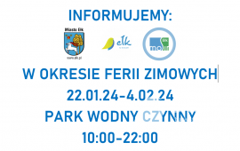 Praca obiektów MOSiR w czasie ferii zimowych
