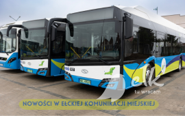 Nowości w ełckiej komunikacji miejskiej – nowe bilety, darmowy przewóz bagażu