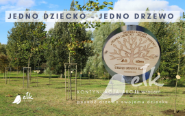 "One Child – One Tree" – continuation of the plant a tree for your child campaign