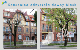 Renowacja zabytkowej kamienicy przy ul. Chopina 21 w Ełku