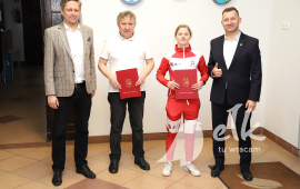 Ełk athletes with awards