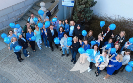 The Ełk City Hall stands in solidarity with autistic people and their families!