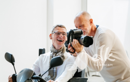 600 faces in front of Piotr Baliński's camera