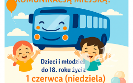 Dzień Dziecka z bezpłatną komunikacją miejską