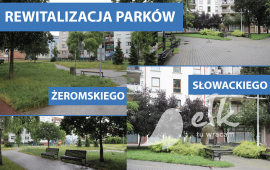 Dwa skwery w Ełku zyskają nowe oblicze