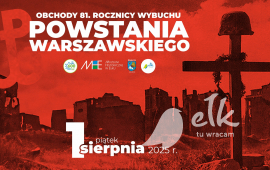 Miejskie obchody 81. rocznicy wybuchu Powstania Warszawskiego