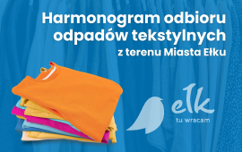 Harmonogram odbioru odpadów tekstylnych
