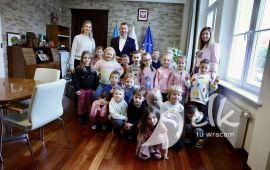 "Sówki" odwiedziły Urząd Miasta!