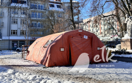 Ogrzewalnia w Parku Solidarności uruchomiona!