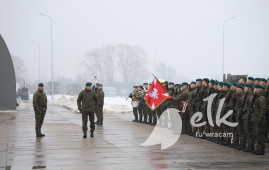 Uroczyste otwarcie koszar 16. Batalionu Rozpoznawczego