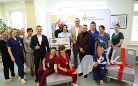 6 nowych łóżek dla rodziców trafiło na odział pediatryczny ełckiego szpitala
