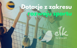 Nabór wniosków na dotacje z zakresu rozwoju sportu