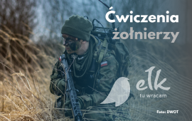 Ćwiczenia żołnierzy z wykorzystaniem środków pozoracji pola walki