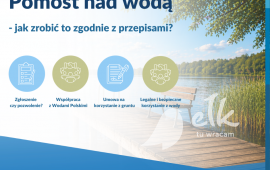 Pomost nad wodą - jak zrobić to zgodnie z przepisami?