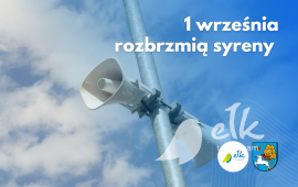 1 września rozbrzmią syreny alarmowe
