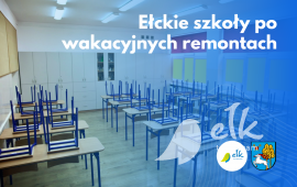 Ełckie szkoły po wakacyjnych remontach